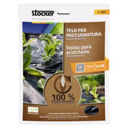 Telo pacciamatura biodegradabile 1.4X100MT Art.4866 Stocker