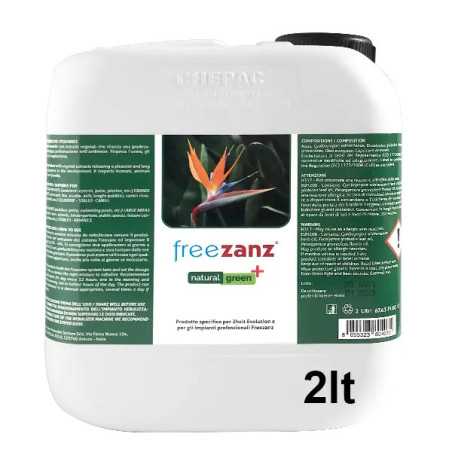 Freezanz Natural Green+ 2LT Zanzare e altri insetti volanti per Zhalt Evolution (concentrato)