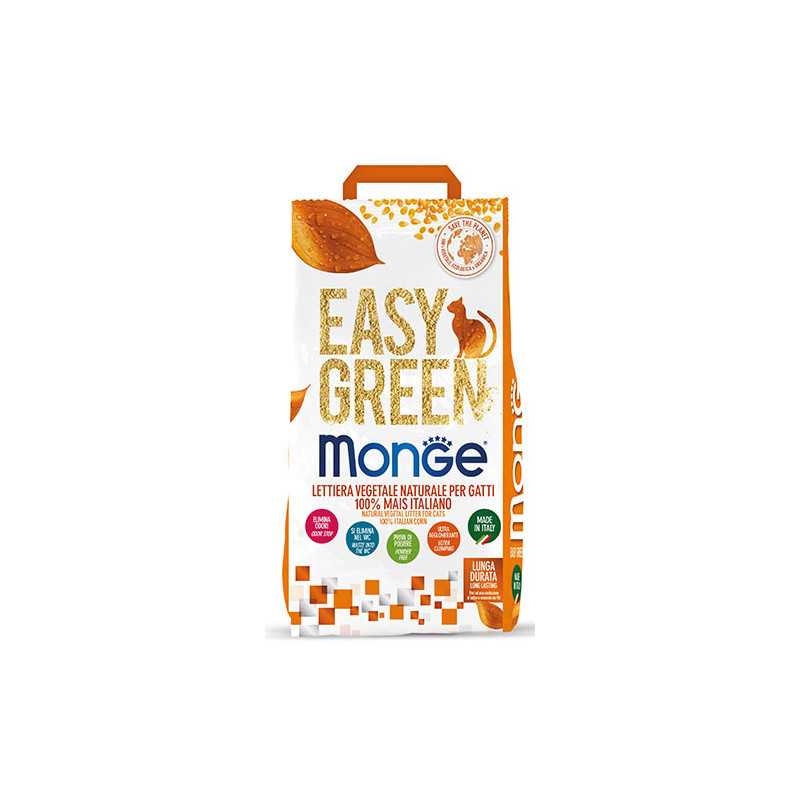 Monge Lettiera Easy Green 100% Mais Italiano 3.8Kg