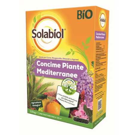 Solabiol Concime Granulare Biologico per Piante Mediterranee 1.5Kg