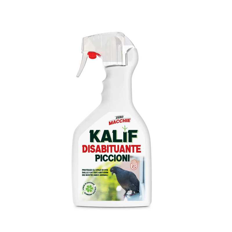 KALIF Disabituante Piccioni 750ML Allontana e Disabitua. Effetto barriera