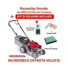 Rasaerba Honda Izy HRG 416 SK con Trazione + KIT RICAMBI GRATUITI