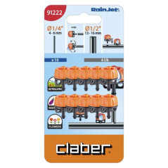 Claber Gocciolatore Autocompensante cod. 91222 Blister da 10 pezzi