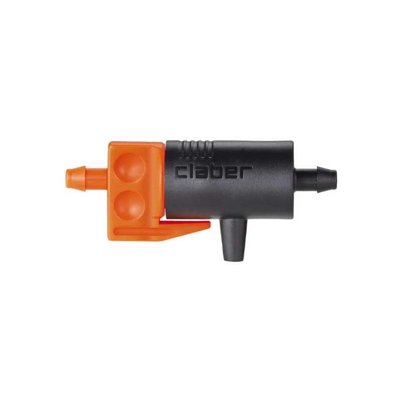 Claber Gocciolatore in linea 0-6 l/h cod. 91217 Blister da 10 pezzi Claber Gocciolatore in linea 0-6 l/h cod. 91217 Blister da 10 pezzi