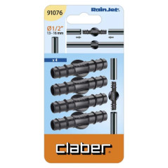 Claber Raccordo di prolunga da 1/2 cod. 99076 Blister da 20 pezzi