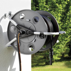 Claber Avvolgitubo da parete Asportabile Metal 40 cod. 8890