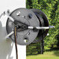 Claber Avvolgitubo da parete Asportabile Metal 40 cod. 8890 Claber Avvolgitubo da parete Asportabile Metal 40 cod. 8890