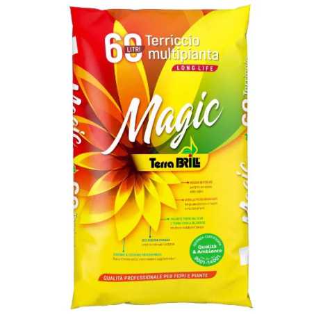 TERRABRILL Magic TERRICCIO Universale Long Life Sacco da 60 Litri