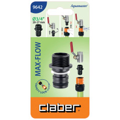 Claber Adattatore Filettato 3/4" M MAX-FLOW cod. 9642