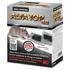 KOLLANT ALFA TOP 4.0 PASTE 280GR Veleno Esca Topicida per Topi e Ratti