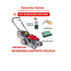 Rasaerba Honda Izy HRG 466 SK EP Premium con Trazione e Mulching