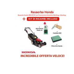 Rasaerba Honda HRX 537 HY con Trasmissione Idrostatica Mulching e RotoStop