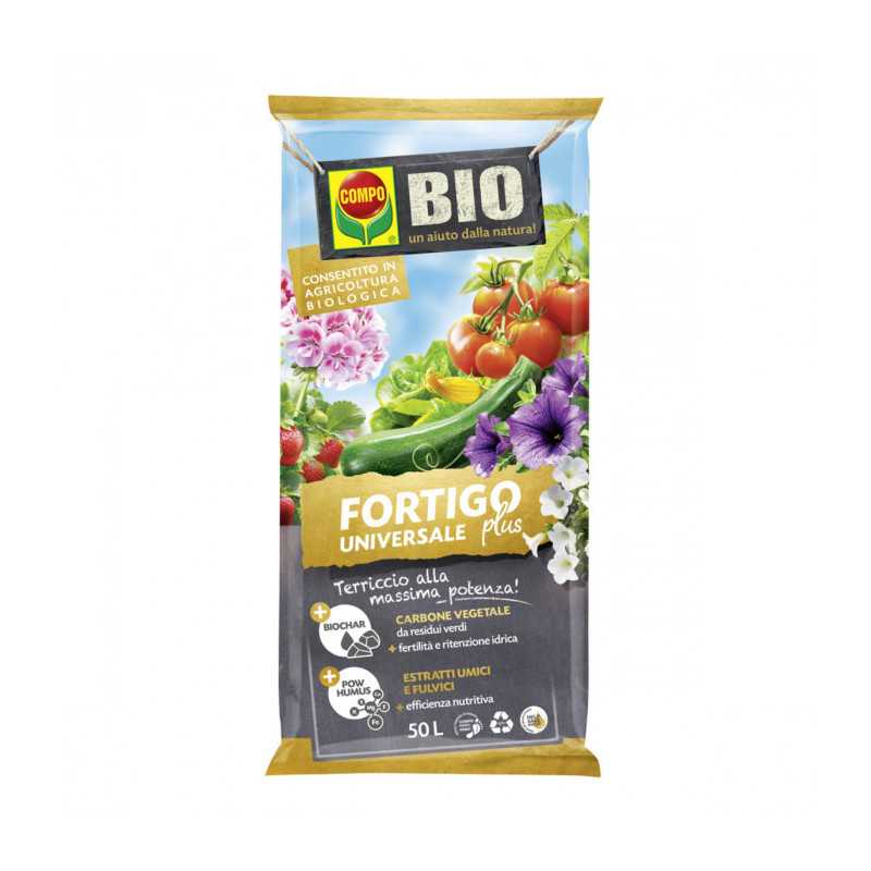 Terriccio Fortigo Plus 50LT Universale COMPO BIO