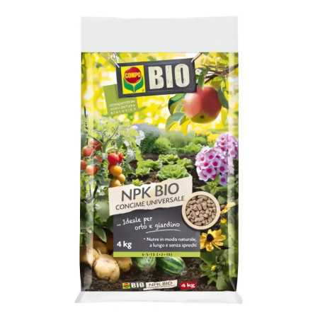 Concime NPK BIO 4KG COMPO universale organo-minerale