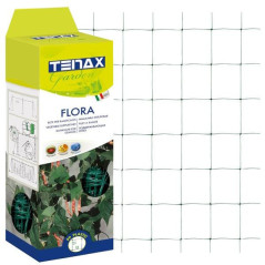 Rete per piante rampicanti 1.36 x 100 metri Tenax Flora resistente raggi UV Made in Italy