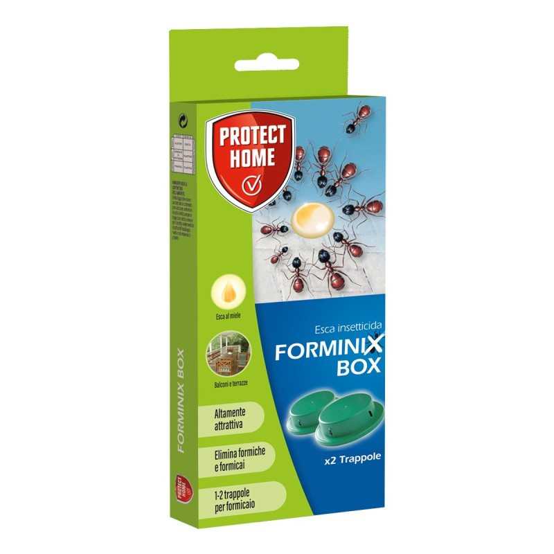 FORMINIX BOX VERDE 2 TRAPPOLE Esca Insetticida Protetta Pronta all'uso