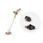 Decespugliatore a batteria Stihl FSA 30 con batteria AS2 e caricabatteria AL1