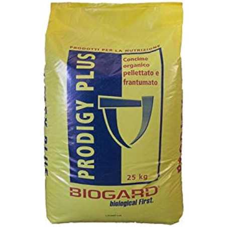 Prodigy Plus 25Kg Biogard Concime Organico Pellettato