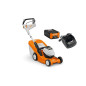 Tosaerba RMA 443 PV con batteria AP 200S e caricatore AL 101 STIHL