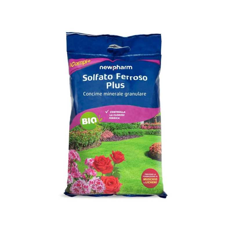 Concime Solfato Ferroso Plus 5KG Newpharm