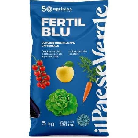 Fertilblu 5KG Il Paese Verde Concime NPK Universale Minerale