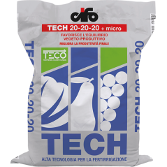 Concime Idrosolubile TECH 20.20.20 10KG con Microelementi CIFO