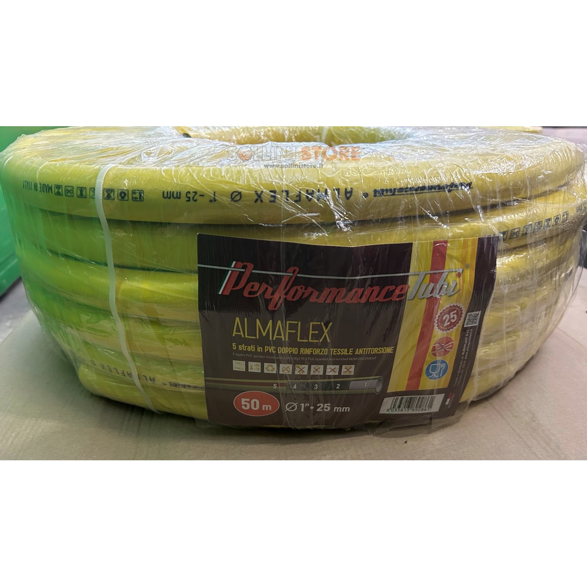TUBO PVC ALMAFLEX D.1 MT.50 TUBO PVC ALMAFLEX D.1 MT.50