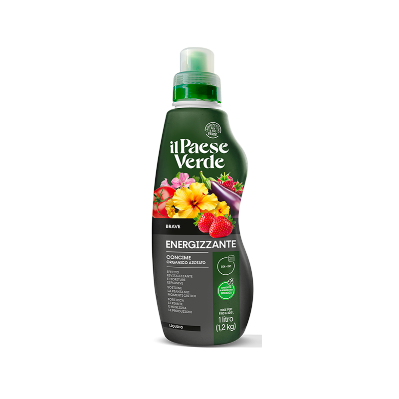 Concime Organico Brave Energizzante 1LT Bio Il Paese Verde