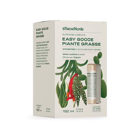 Concime Piante Grasse Easy Gocce 6X32ML Il Paese Verde