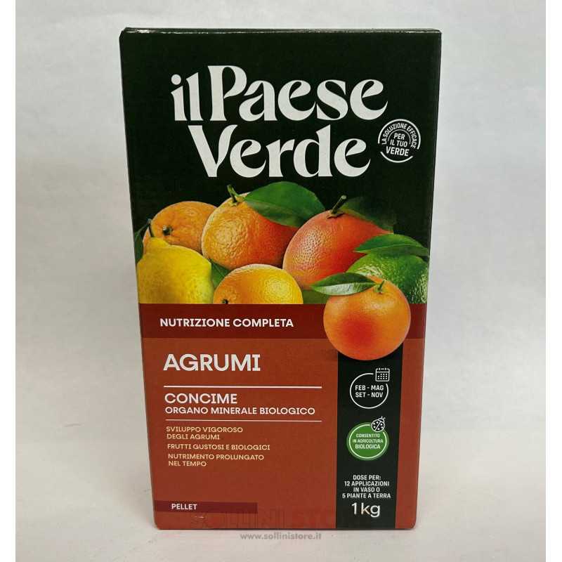 Concime per Agrumi 1Kg Il Paese Verde Consentito in Agricoltura Biologica Concime per Agrumi 1Kg Il Paese Verde Consentito in Agricoltura Biologica