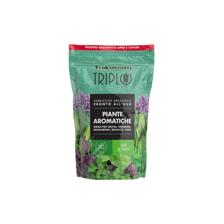Terriccio Triplo Piante Aromatiche 1.5LT TerComposti