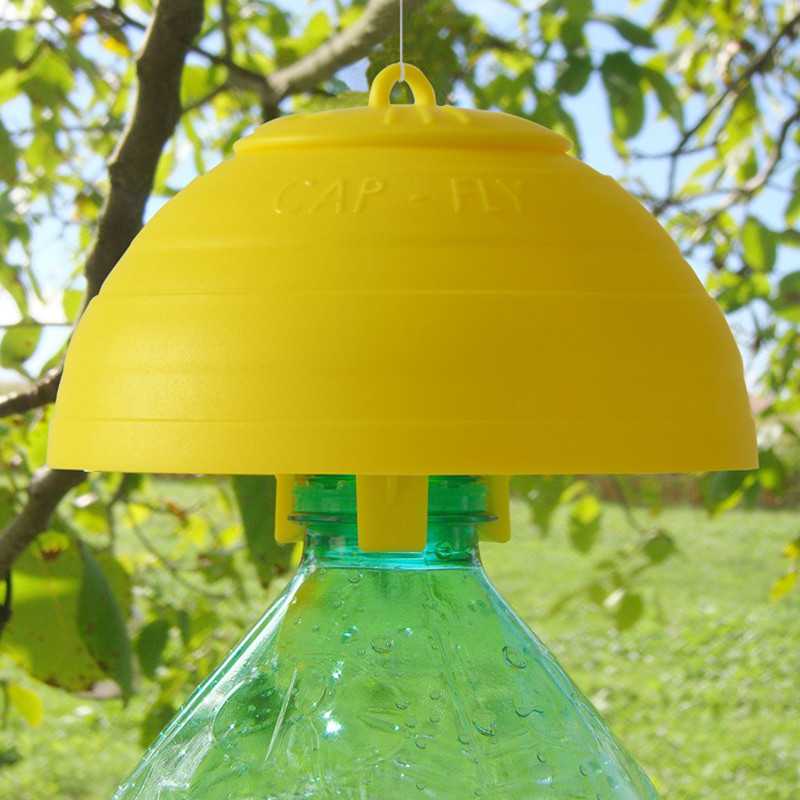 Cap-Fly Trap conf.5 Tappi Gialli cod.001485 VEBI