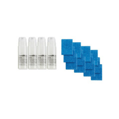 Thermacell Ricarica per Repellente Antizanzare, 48 Ore di Durata, 4 Cartucce + 12 Piastrine