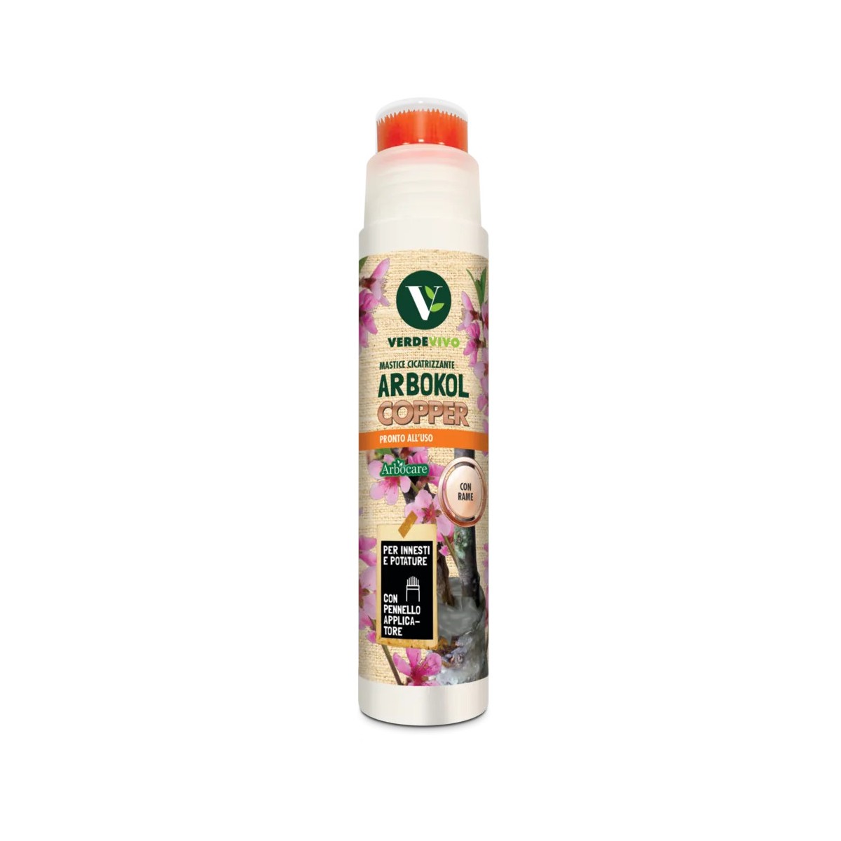Mastice cicatrizzante con Rame Arbokol Copper 250GR Tubo Verdevivo Mastice cicatrizzante con Rame Arbokol Copper 250GR Tubo Verdevivo
