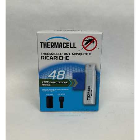 Thermacell Ricarica per Repellente Antizanzare, 48 Ore di Durata, 4 Cartucce + 12 Piastrine