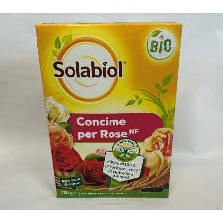 Solabiol Concime Granulare Biologico per Rose 750GR