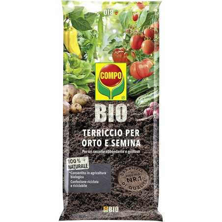 Terriccio COMPO BIO Orto e Semina 50LT