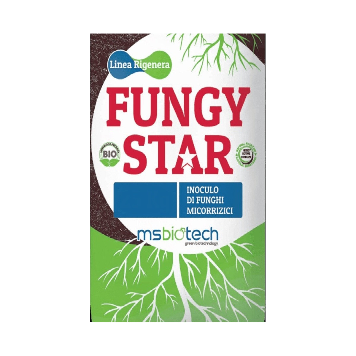 FUNGYSTAR 20Kg Ammendante e Inoculo di Funghi Micorrizici FUNGYSTAR 20Kg Ammendante e Inoculo di Funghi Micorrizici