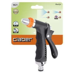 Claber Lancia a Pistola in metallo cromato cod. 9621