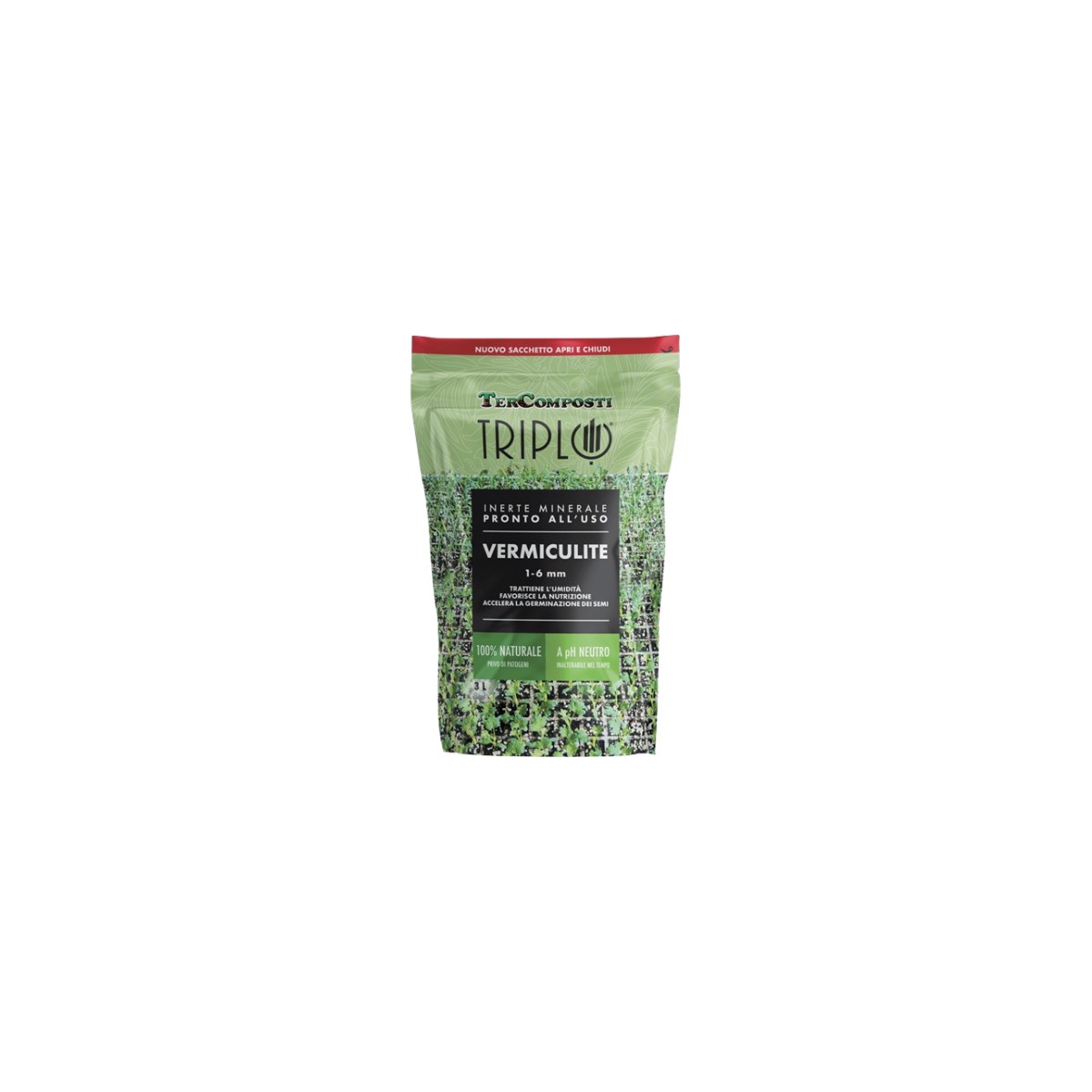 Vermiculite 1-6MM Confezione da 3 Litri TerComposti Vermiculite 1-6MM Confezione da 3 Litri TerComposti