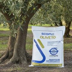 SCAM OLIVETO 25KG Concime per l'olivo Organo Minerale NPK