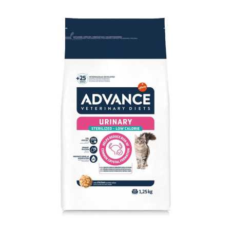 ADVANCE CAT URINARY 7.5KG LOW CAL