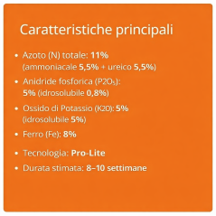 Concime Prato ICL Shade Special 11-5-5+8Fe 15Kg