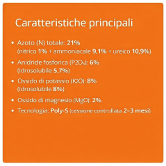 Concime Prato ICL Maintenance 20-5-8+2MgO 25Kg