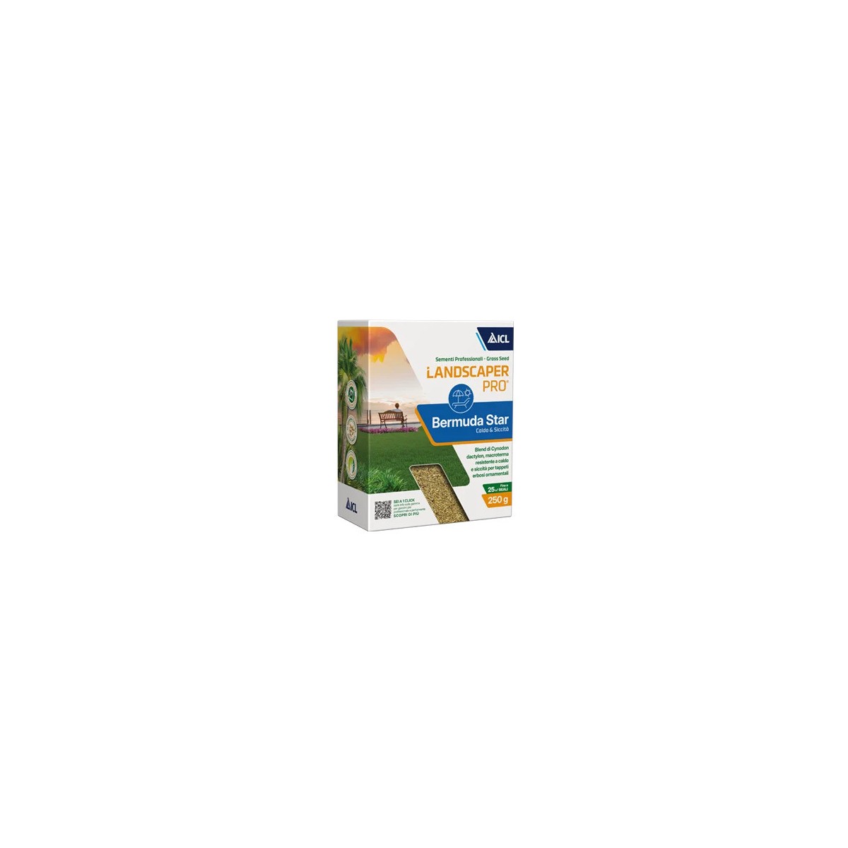 Seme Prato ICL Bermuda Star 250GR Blend di Cynodon Dactylon Seme Prato ICL Bermuda Star 250GR Blend di Cynodon Dactylon