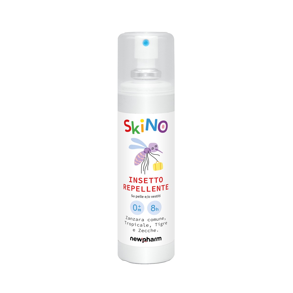 Skino 100ML Spray repellente pronto all'uso per zanzare Skino 100ML Spray repellente pronto all'uso per zanzare