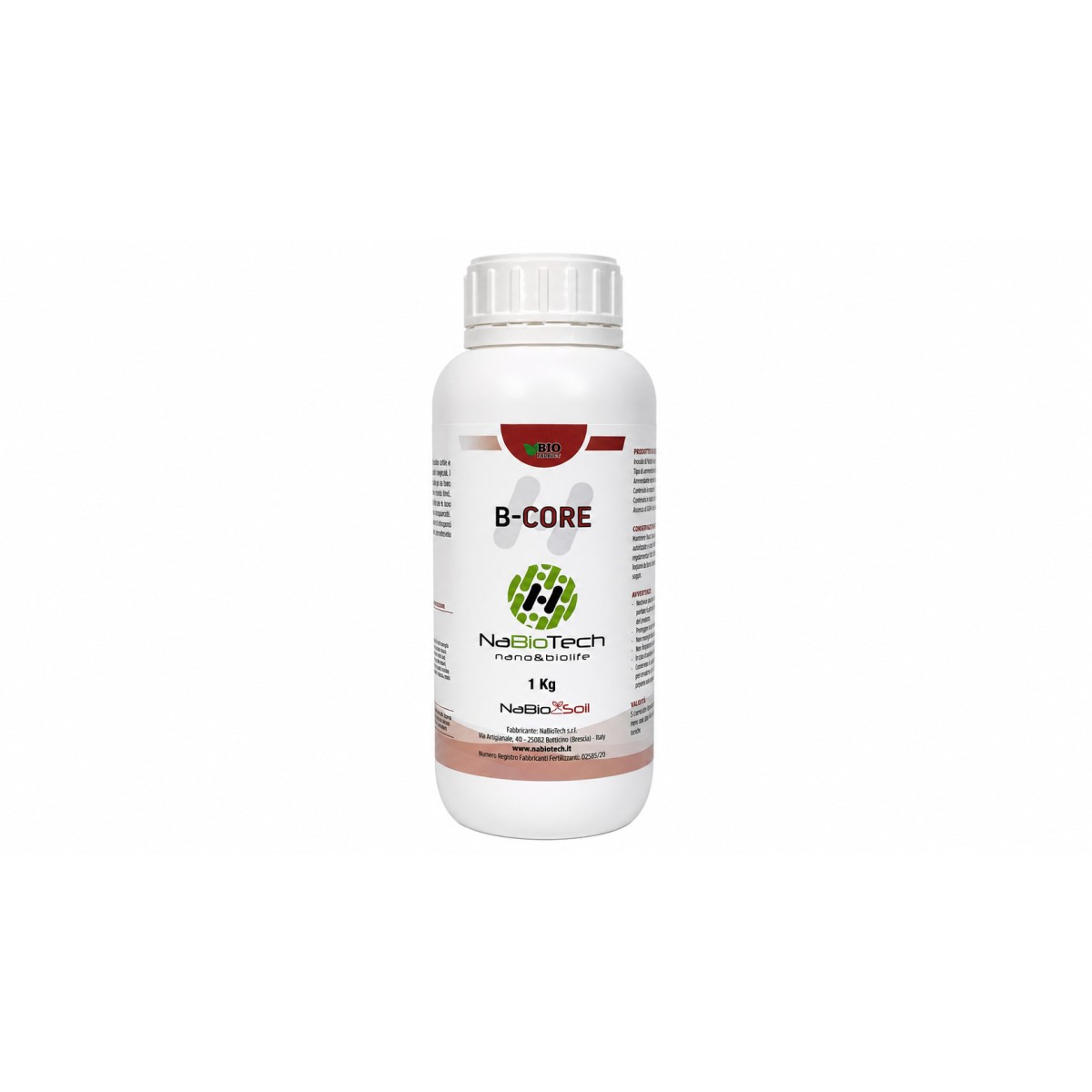 B-Core 1KG Liquido NaBioTech Inoculo di Funghi Micorrizici