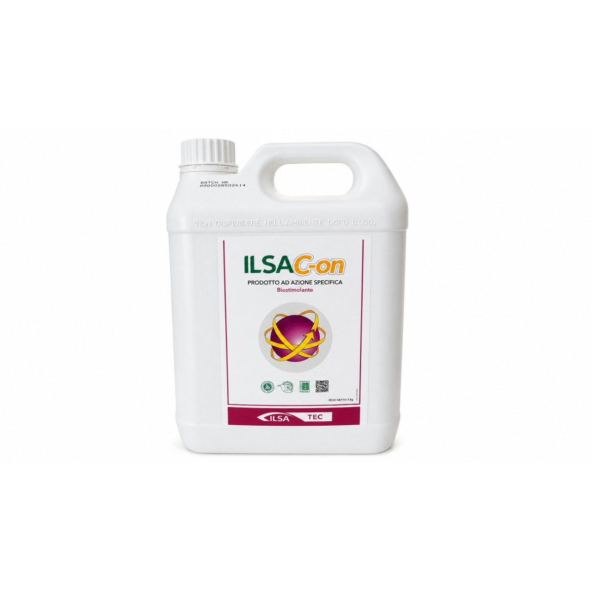 ILSAC-ON Biostimolante ILSA - Formulazione Liquido - 5 KG ILSAC-ON Biostimolante ILSA - Formulazione Liquido - 5 KG