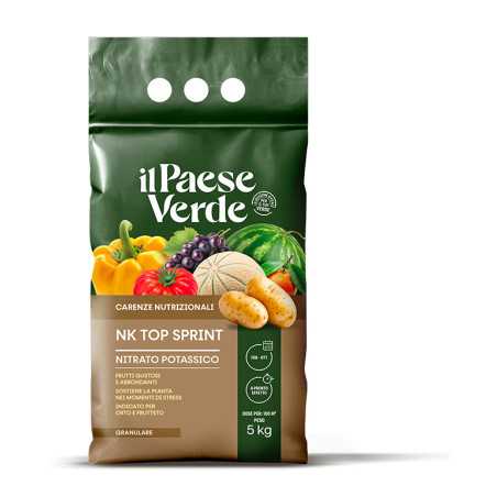 Concime NK Top Sprint Nitrato Potassico 5Kg Il Paese Verde