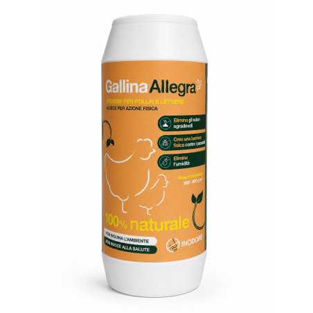 Gallina Allegra 1KG Polvere per Pollai e Lettiere